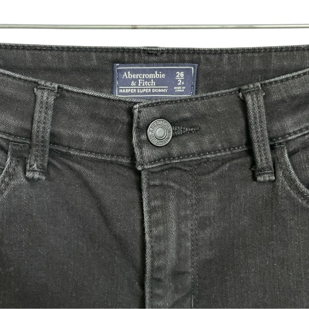 Abercrombie & Fitch Harper Super Skinny NWOT size 26 C-13 - Picture 2 of 6